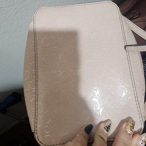 GUESS pink crossbody purse